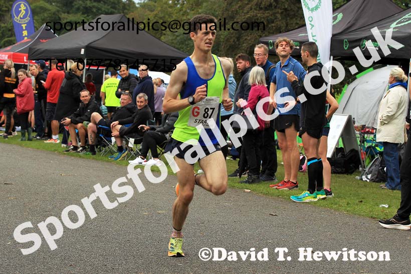 Senior mens Northern 6 Stage Relay, 2023 Northern 6 and 4 Stage Relays and Youngsters, Birkenhead Park, Wirral.  Photo: David T. Hewitson/Sports for All Pics